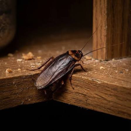 Inside cabinets pest control