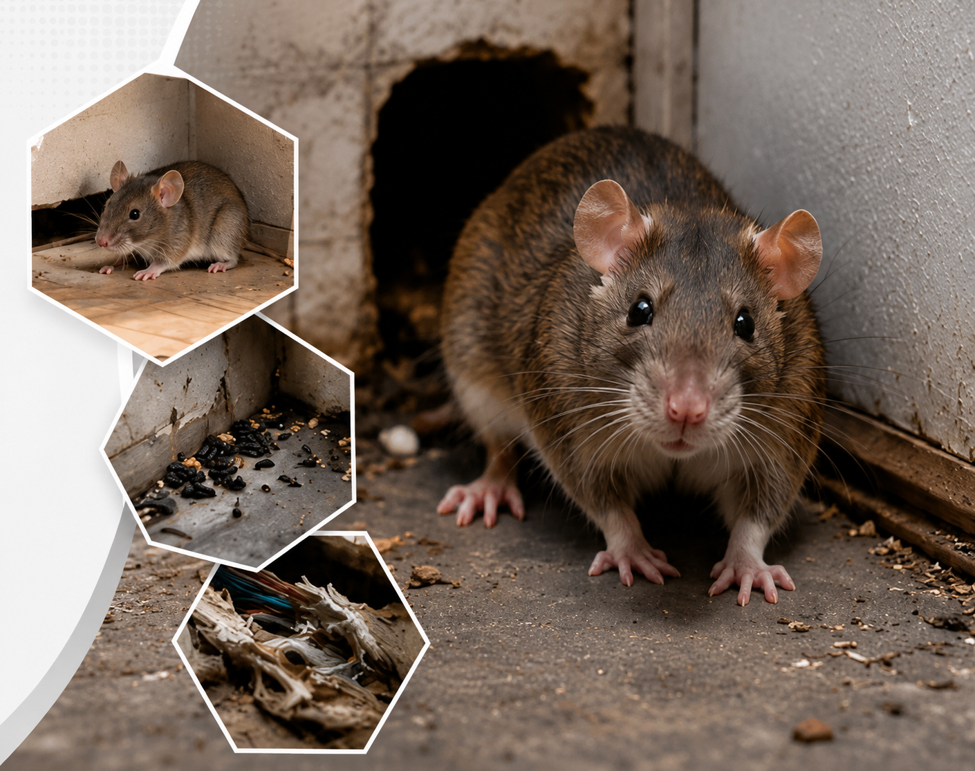 Rodent control - rat infestation